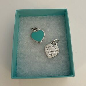 TWO Return to Tiffany’s Medium Heart Charms
